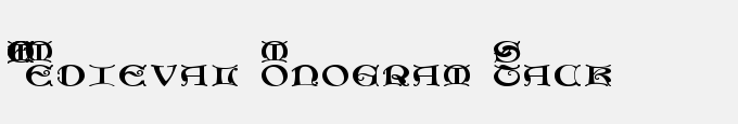 MFC Medieval Monogram Stack